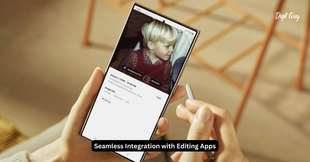 Seamless Integration with Editing Apps