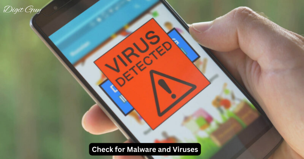 Check for Malware and Viruses