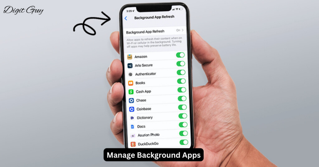 Manage Background Apps