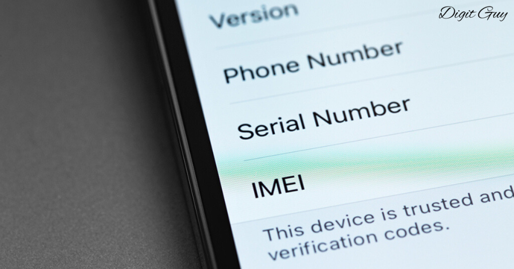 Check the IMEI Number